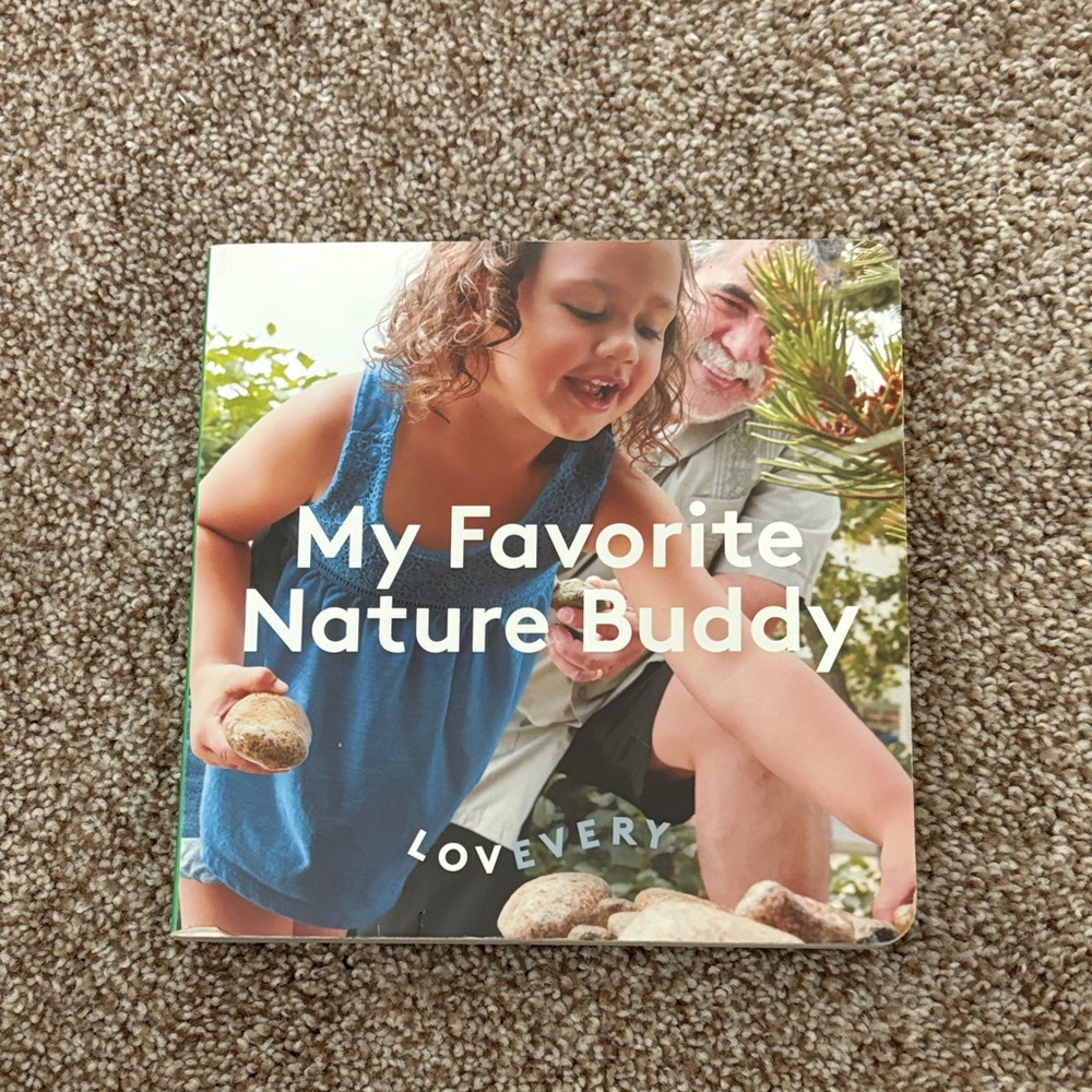 Lovevery My Favorite Nature Buddy Book - Multicolor